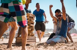 vrijgezellenfeest Scheveningen Robinson Crusoe