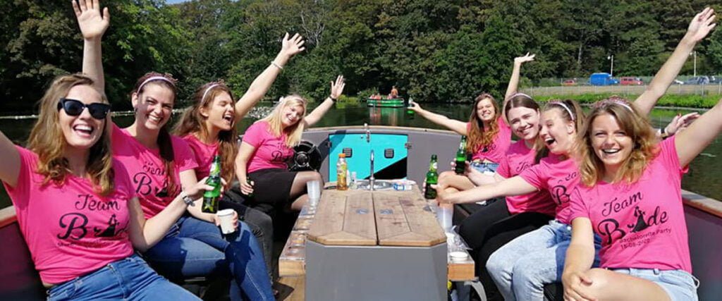 borrel boot den haag, picknick boot Den Haag Vrijgezellenfeest Bachelorette party
