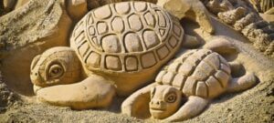 workshop zandsculpturen maken tijdens een workshop den haag