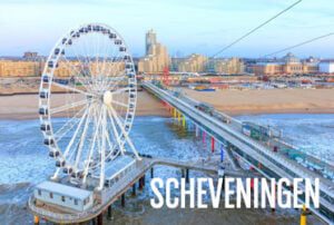 winterse locatie de pier strandtenten Scheveningen