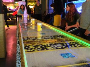 De Après ski games in een Winter Wonderland