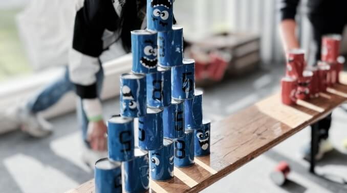 blikgooien oud hollandse spellen