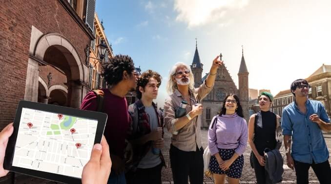 ontdek de stad met onze ipad tour