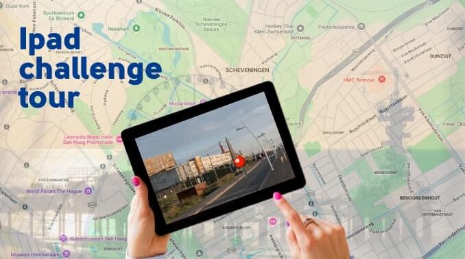 ontdek scheveningen met de ipad challenge tour
