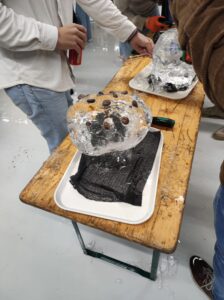 Creatief aan de slag met ijs – workshop ijssculpturen maken.