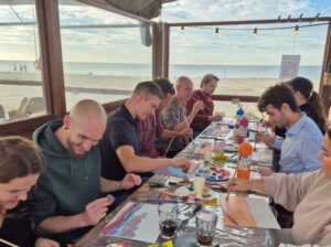Een bedrijfsuitje in Scheveningen