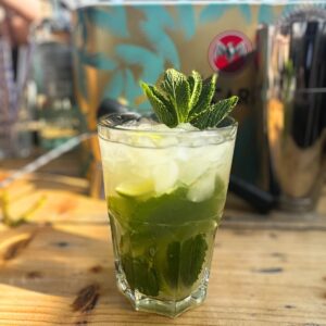 Heerlijk gemaakte cocktail