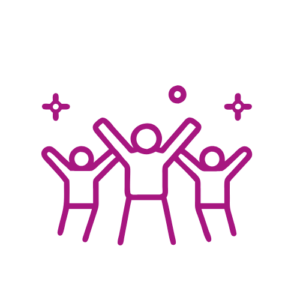 Kleine groep volgt een bedrijfsuitje op locatie