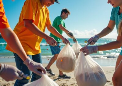 Beach clean up